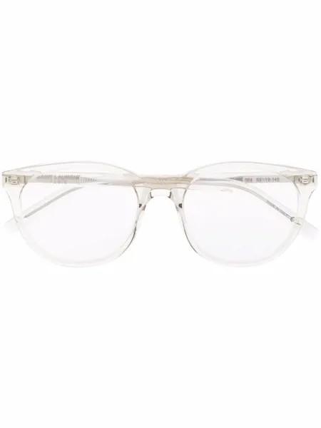 Saint Laurent Eyewear очки в прозрачной оправе