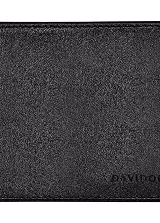 Бумажник Davidoff, фактура гладкая, черный