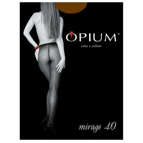 Колготки Opium Mirage, 40 den, размер 4, коричневый
