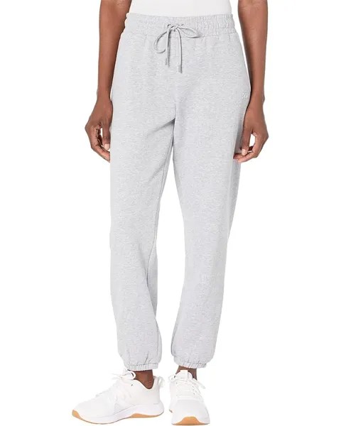 Джоггеры DKNY Metallic Logo Everyday, цвет Pearl Grey Heather/Silver