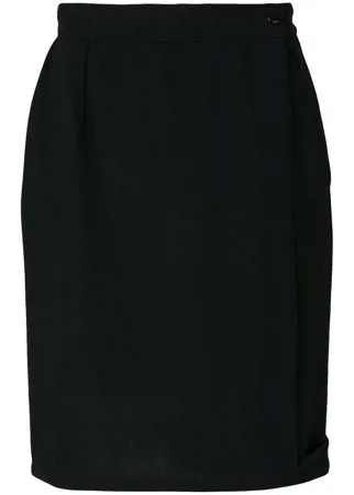Versace Pre-Owned прямая юбка