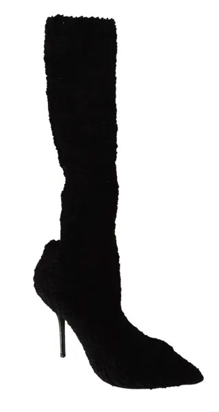 DOLCE - GABBANA Обувь Черные эластичные носки Ботильоны EU41/US10,5 $1500