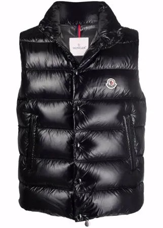 Moncler жилет Tibb с высоким воротником