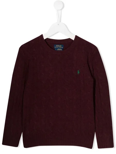Ralph Lauren Kids джемпер с круглым вырезом