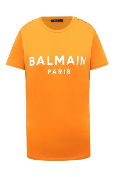 Хлопковая футболка Balmain