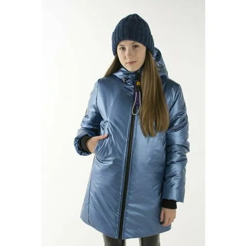 Джинсовая куртка AURORASTAR, размер 152, голубой