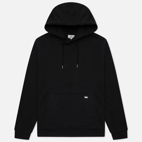 Мужская толстовка Woolrich Light Classic Hoodie чёрный, Размер S