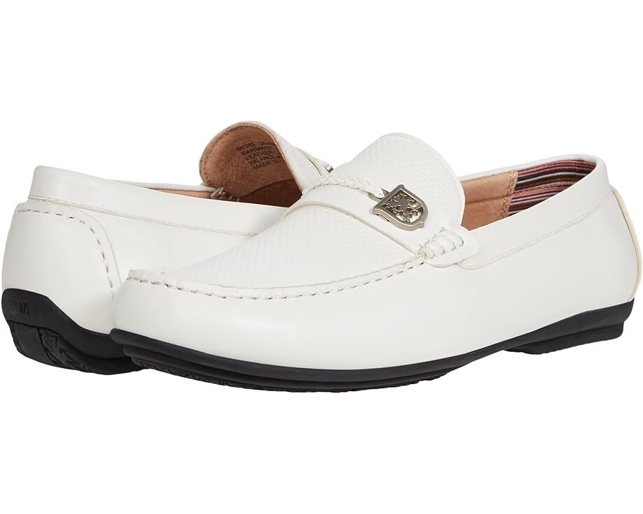 Лоферы Stacy Adams Corvus Slip-On Loafer, белый