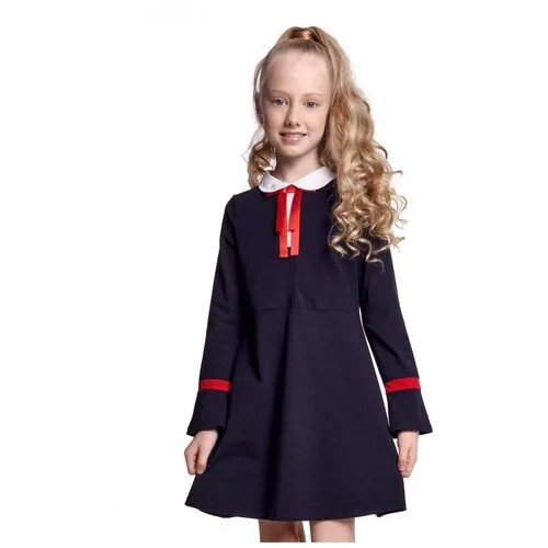 Платье Mini Maxi, модель 4514, цвет синий, размер 140