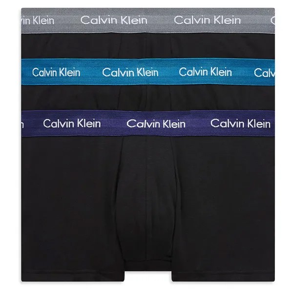 Боксеры Calvin Klein Low Rise 3 шт, разноцветный