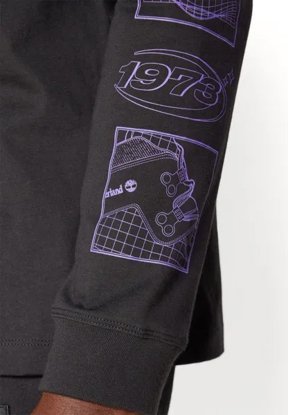 Топ с длинным рукавом Long Sleeve Graphic Tee Timberland, черный