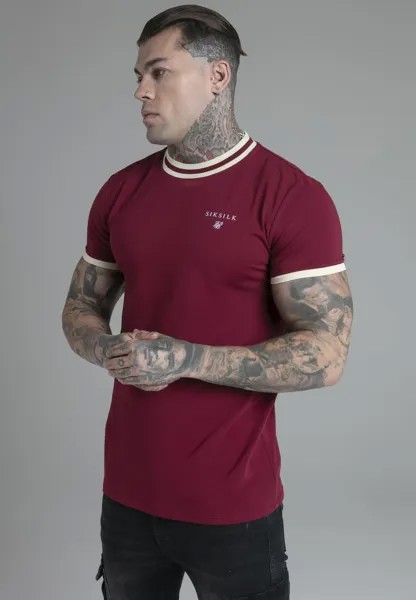 Базовая футболка Ringer SIKSILK, красный