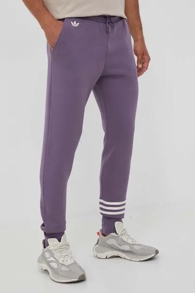Джоггеры adidas Originals, фиолетовый