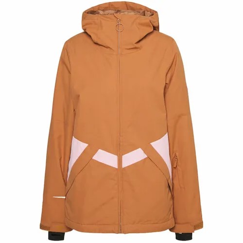 Куртка BILLABONG для сноубординга, карманы, герметичные швы, размер XS, коричневый