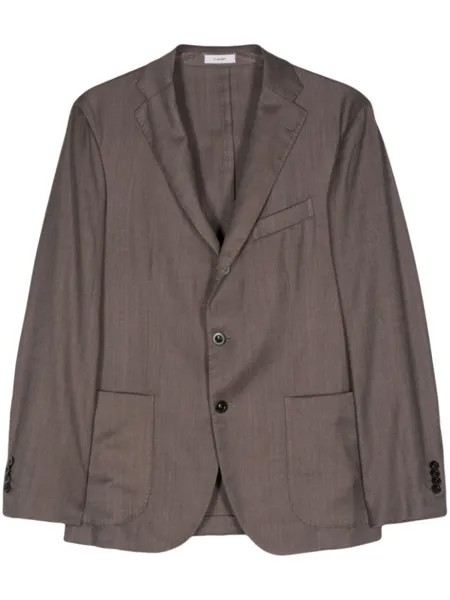 Boglioli однобортный пиджак K-Jacket, коричневый