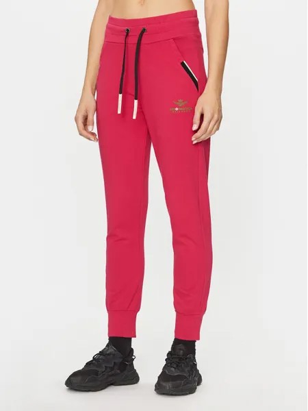 Спортивные брюки стандартного кроя Aeronautica Militare, розовый