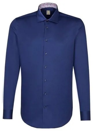 Рубашка JACQUES BRITT, размер 41, синий