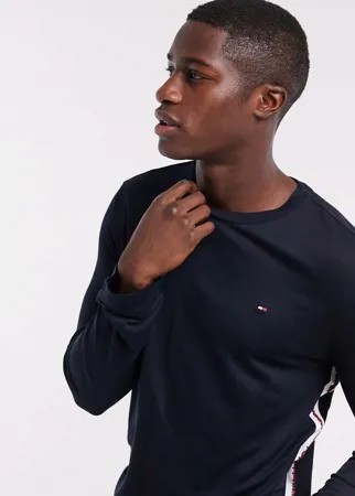 Темно-синий лонгслив для дома Tommy Hilfiger