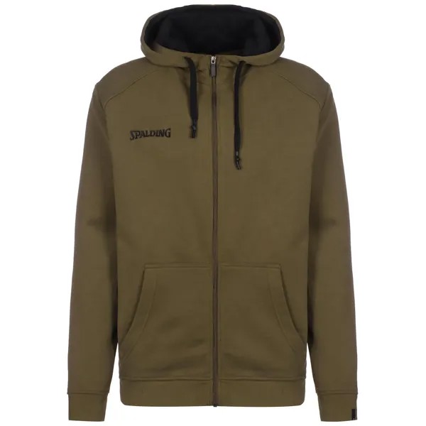 Спортивная куртка Spalding Kapuzenjacke Flow Zipper, хаки