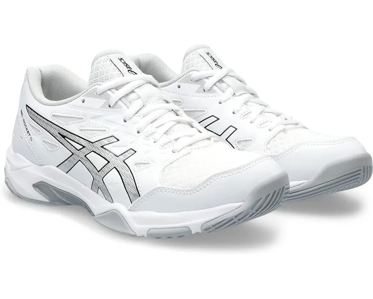 Кроссовки ASICS GEL-Rocket 11 Volleyball Shoe, цвет White/Pure Silver