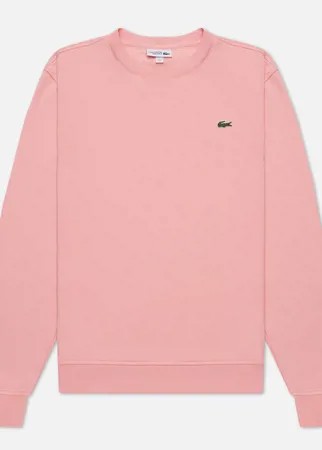 Мужская толстовка Lacoste Sport Cotton Blend Fleece, цвет розовый, размер L