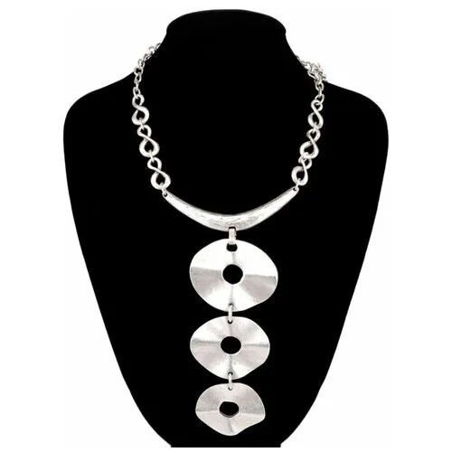 Колье OTOKODESIGN, серебристый