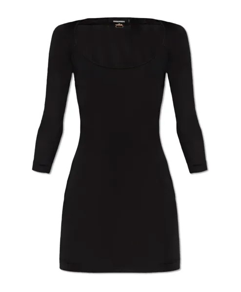 Мини Платье Dsquared2, черный