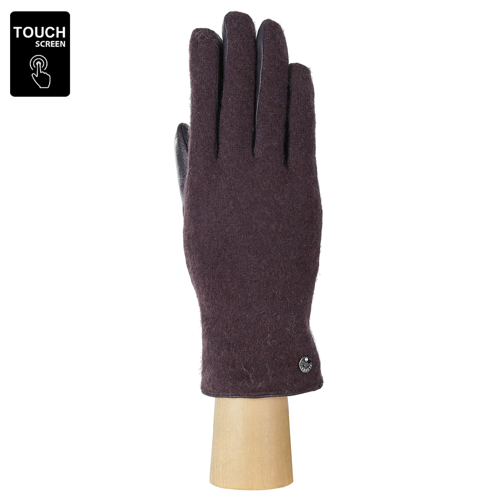 Перчатки женские FABRETTI FS3-18 фиолетовые 6.5