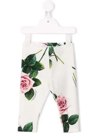Dolce & Gabbana Kids легинсы с принтом