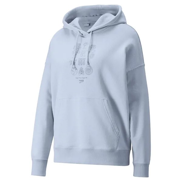 Женская худи Downtown Relaxed Graphic Hoodie