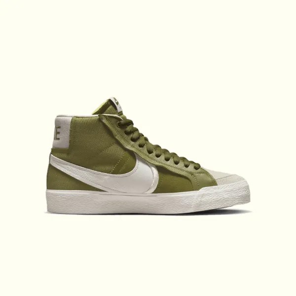 Кеды Nike SB Court Mid PRM, хаки/серый