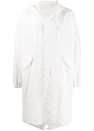 Jil Sander плащ с логотипом