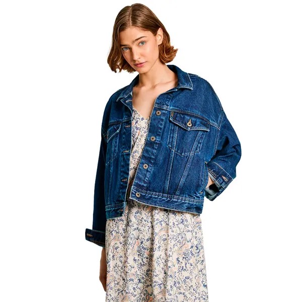 Куртка Pepe Jeans Relaxed Denim, синий