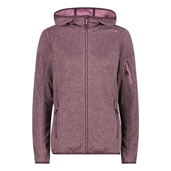 Куртка CMP 30H5856 Hooded Fleece, фиолетовый