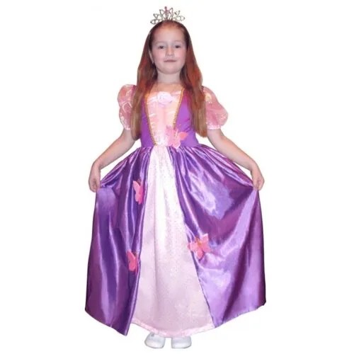 Карнавальный костюм SNOWMEN Е70824-3 Принцесса бабочек, размер 11-14 лет