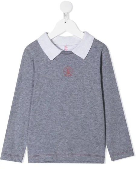 Brunello Cucinelli Kids джемпер с воротником
