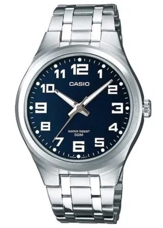 Наручные часы CASIO Collection Men MTP-1310PD-2B, серебряный, синий