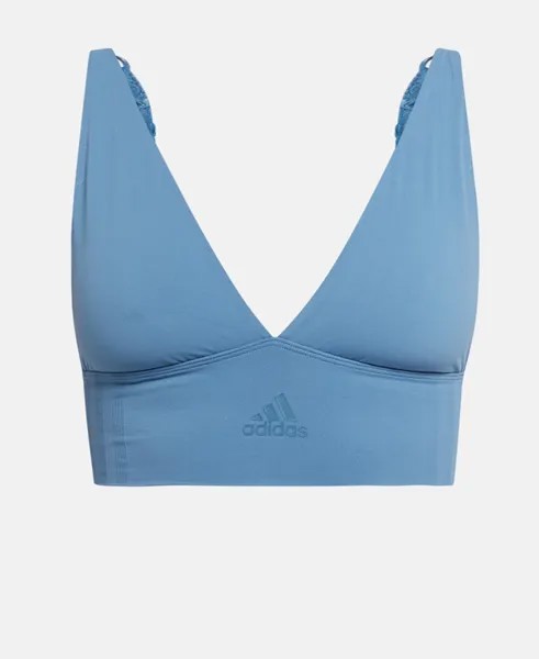 Бюстье adidas, цвет Slate Blue