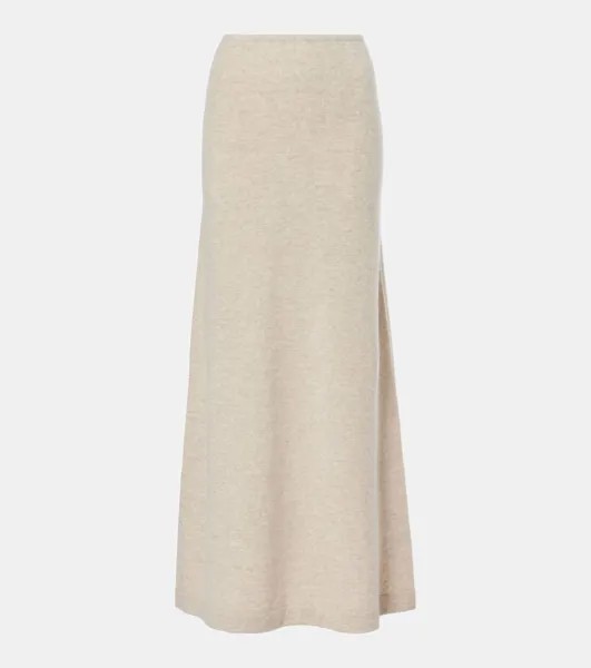 Длинная юбка Luna из кашемира Aya Muse, цвет heather grey