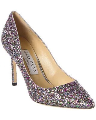 Женские туфли-лодочки с блестками Jimmy Choo Romy 85