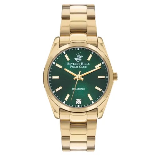 Наручные часы Beverly Hills Polo Club Часы Beverly Hills Polo Club BP3301X.170, серебряный, зеленый