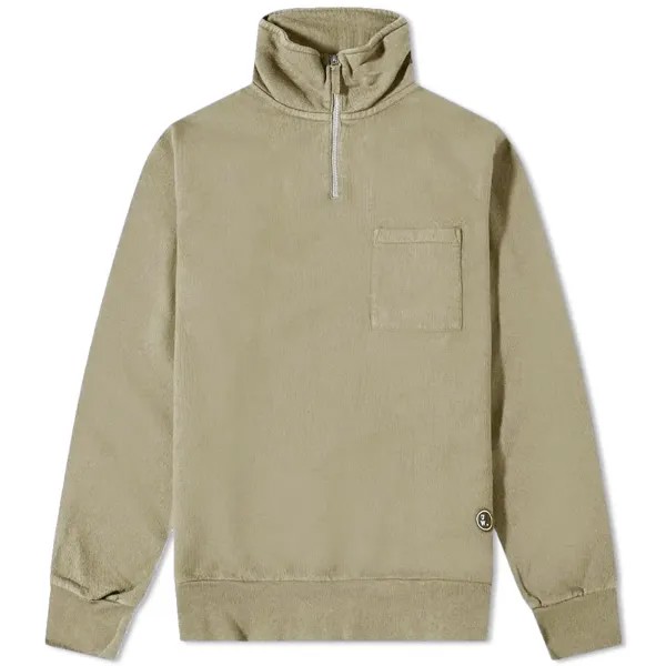 Толстовка Universal Works Half Zip Sweat