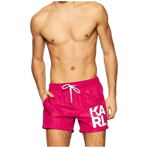 Шорты для плавания Karl Lagerfeld, размер L, розовый