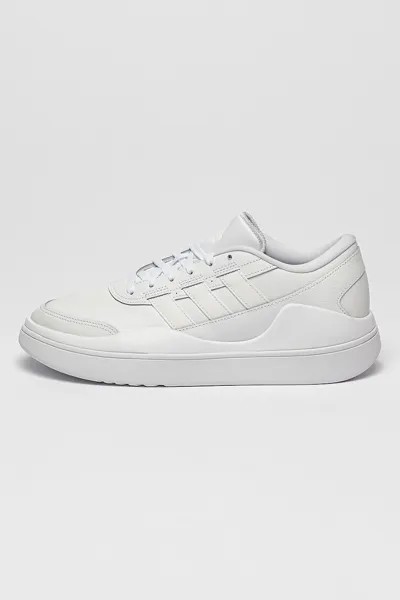 Кожаные спортивные туфли Osade с логотипом Adidas Sportswear, белый