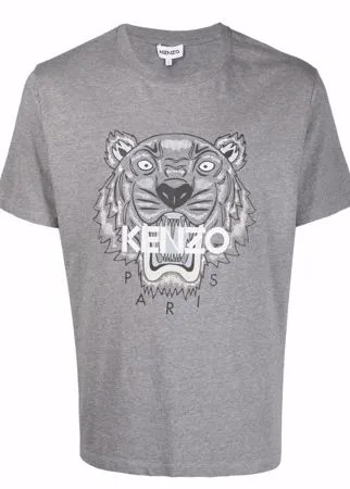 Kenzo футболка с принтом Tiger