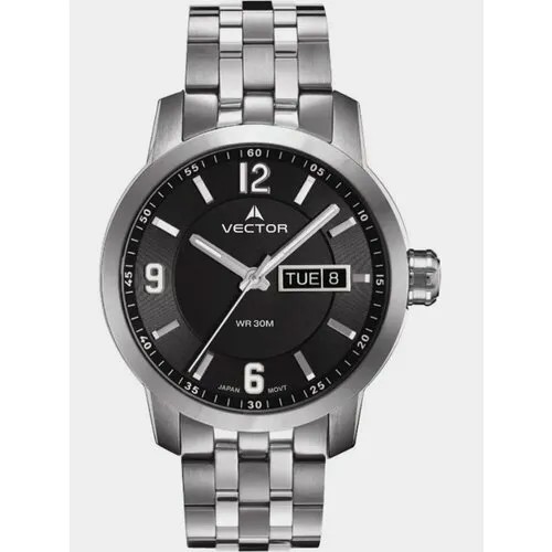 Наручные часы VECTOR VC8-059413 черный, черный