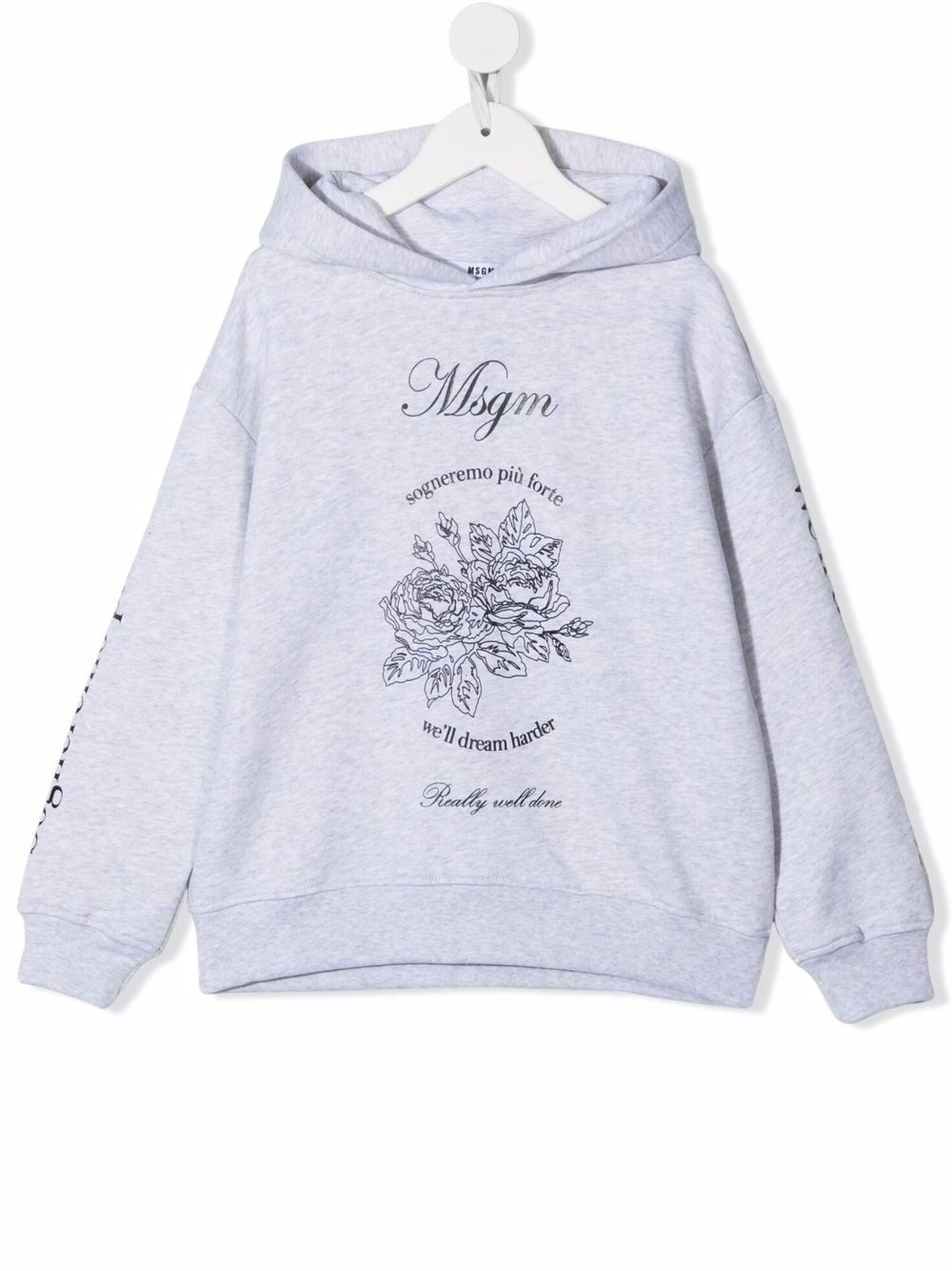 MSGM Kids худи с логотипом