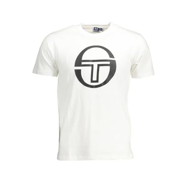 Хлопковая мужская футболка Sergio Tacchini, белый