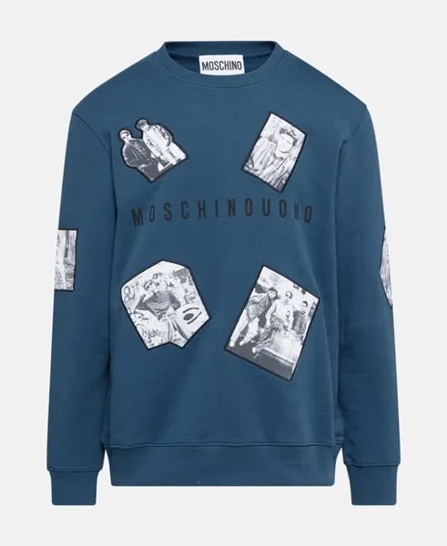 Толстовка Moschino, цвет Slate Blue