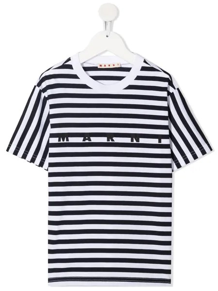 Marni Kids футболка в полоску